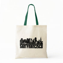 San Francisco Skyline Tote Bag
