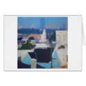 San Francisco Skyline (blue) cards