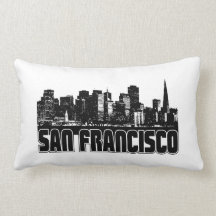 San Francisco Skyline Pillow