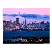 San Francisco Skyline Postcard