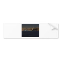 San Francisco Skyline Seen From Across The Bay Bumper Sticker