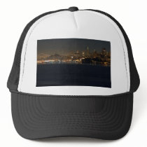 San Francisco Skyline Seen From Across The Bay hats