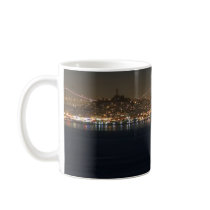 San Francisco Skyline Seen From Across The Bay mugs