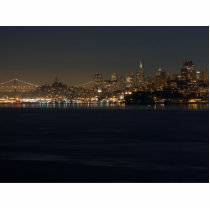 San Francisco Skyline Seen From Across The Bay photo sculptures