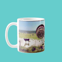 San Francisco Skyline with COWS mugs