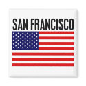 San Francisco, Stars and Stripes magnets