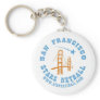 San Francisco Stars Netball Club Keychain