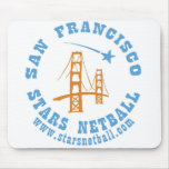 San Francisco Stars Netball Club Mousepad