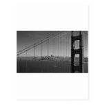 San Francisco through Golden gate Bridge Postcards