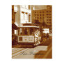 san francisco trolley car postcards