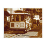 san francisco trolley post card