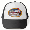 San Francisco truckers hat by Valxart