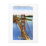 San Francisco's  Golden Gate Bridge Post Card