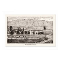 San Gabriel Mission 1886 posters