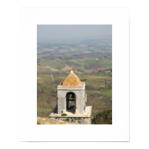 san gimignano bell tower and countryside posters by barnesm49 san gimignano bell tower and countryside posters