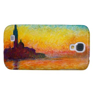 San Giorgio Maggiore at Dusk Claude Monet Samsung Galaxy S4 Covers