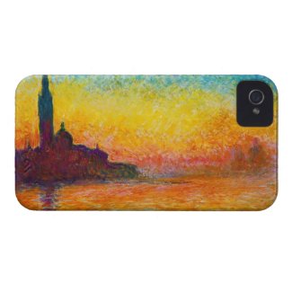 San Giorgio Maggiore at Dusk Claude Monet iPhone 4 Case
