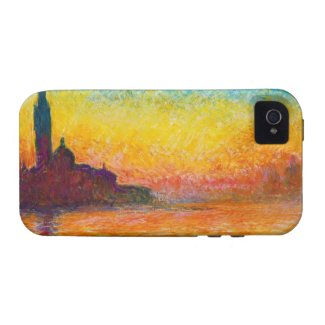 San Giorgio Maggiore at Dusk Claude Monet iPhone 4 Case