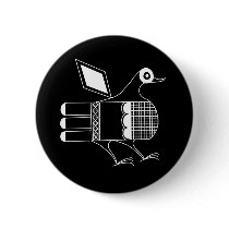 San Idelfonso Pueblo Bird Pin