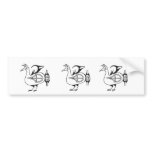San Idelfonso Water Bird Bumper Sticker