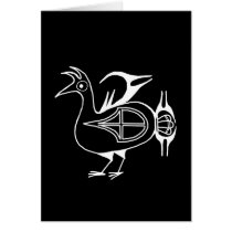 San Idelfonso Water Bird Greeting Card