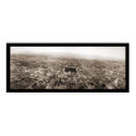 San Jose CA Aerial Photo 1906 posters