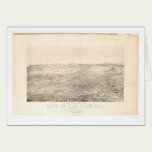 San Jose, CA. Panoramic Map 1869 (1559A) cards
