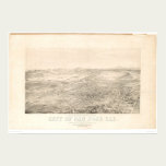 San Jose, CA. Panoramic Map 1869 (1559A) posters
