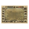San Jose California 1901 Panoramic Map posters