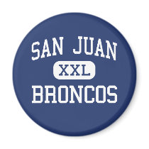 San Juan - Broncos - High School - Blanding Utah magnets by customteamsportswear San Juan - Broncos - High School - Blanding Utah magnets