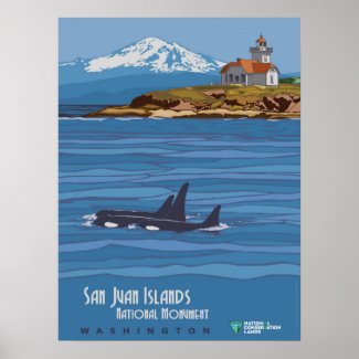San Juan Islands Poster