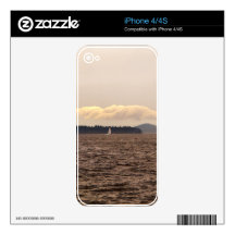 San Juan Islands Sail iPhone 4S Decals