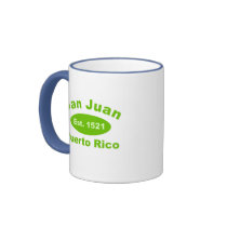 San Juan, Puerto Rico mugs