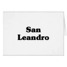 San Leandro  Classic t shirts Greeting Cards
