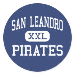 San Leandro - Pirates - High - San Leandro Stickers