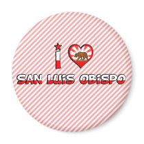 San Luis Obispo, CA Refrigerator Magnet