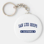 San Luis Obispo California College Style tee shirt Key Chain