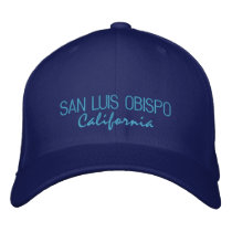 San Luis Obispo California Embroidered Hat