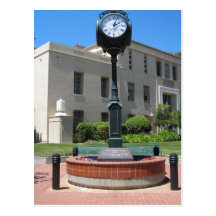 San Luis Obispo Courthouse Clock Post Card