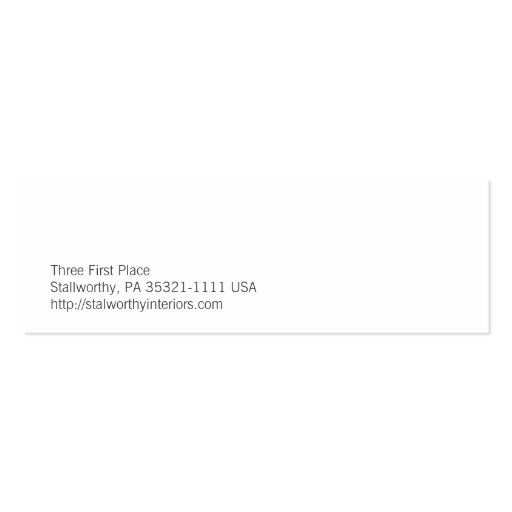 San Luis Valley After Rain Business Card Template (back side)