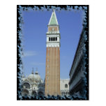 San Marco Square tower postcard