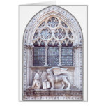 San Marco Winged Lion Window Greeting Card
