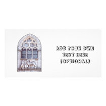 San Marco Winged Lion Window Photo Card