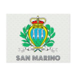 San Marino Coat of Arms Post Card