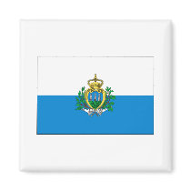 San Marino FLAG International magnets by flagshirt San Marino FLAG International magnets