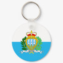 San Marino Flag keychains by coolcountry San Marino Flag keychains