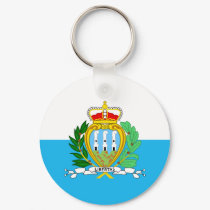 San Marino Flag keychains