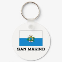 San Marino Flag keychains