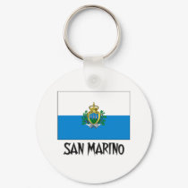 San Marino Flag keychains