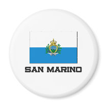 San Marino Flag magnets by tshirtshirts San Marino Flag magnets
